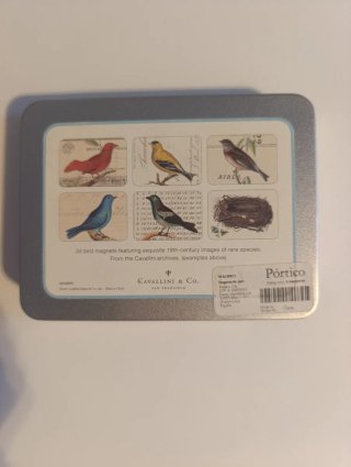 24 Imanes Decorativos de Pájaros