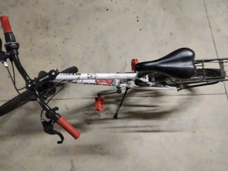 Bicicleta BTT Rockrider 21 Blanca