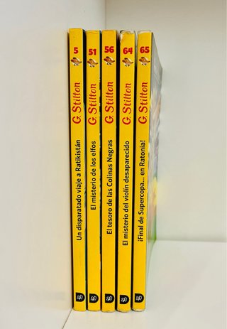 Libros GERONIMO STILTON