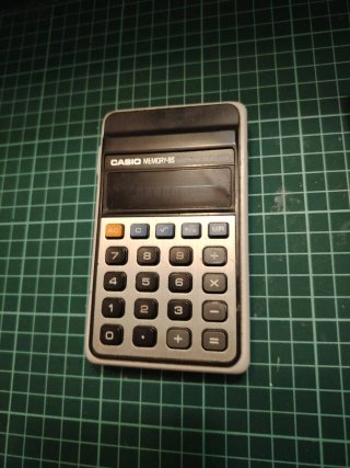 Calculadoras Casio H-1 y Memory-8S (no funciona)
