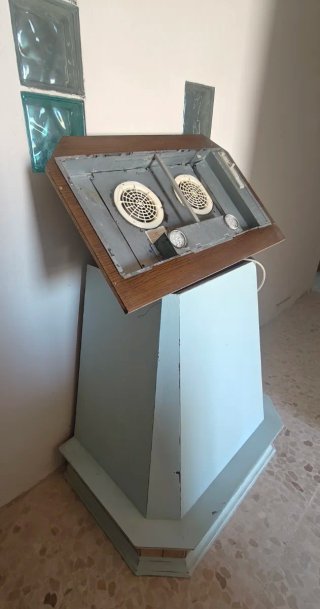 Campana extractora de madera