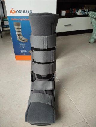 Bota Ortopédica Walker Orliman Gris