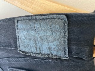 Levi's 710 Super Skinny Jeans - Vaqueros Negros 27