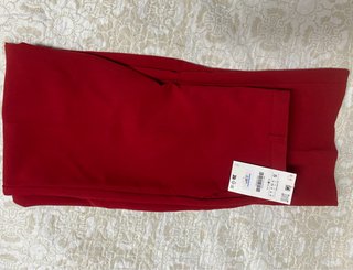 Pantalón Zara Rojo Talla S