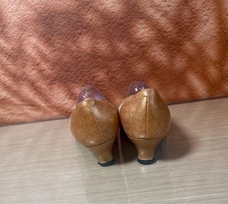 Zapatos Drucker Marrones y Dorados Talla 37