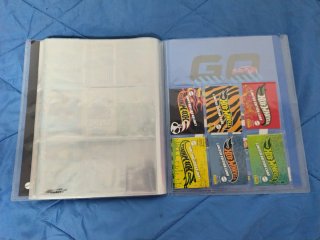Álbum Archivador Hot Wheels Trading Cards