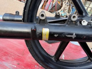 Horquilla CBR 600 llanta 17”