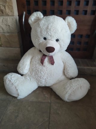 Peluche Gigante Oso Blanco