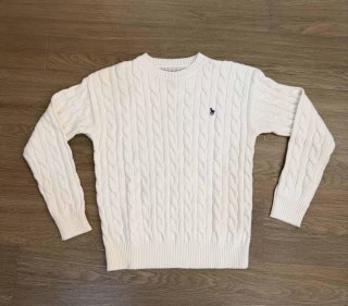 Jersey Polo Ralph Lauren Blanco Trenzado