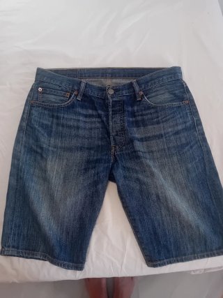 Levi's 501 Shorts Vaqueros Azules