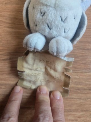 Peluche Hedwig Vintage Harry Potter Original