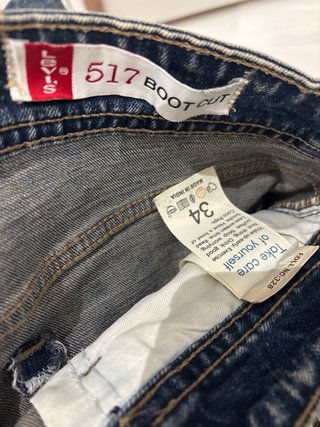 Pantalón Levis Azul Talla M