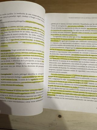 La teoría polivagal en terapia