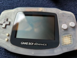 Game Boy Advance Glacier Blue + Alimentatore