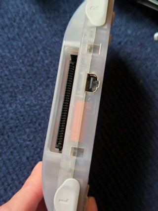 Game Boy Advance Glacier Blue + Alimentatore