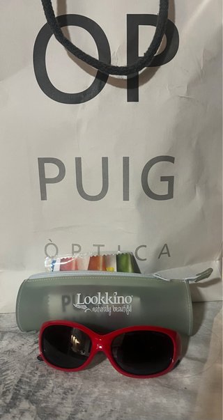 Gagas de sol para niño pequeño, de óptica