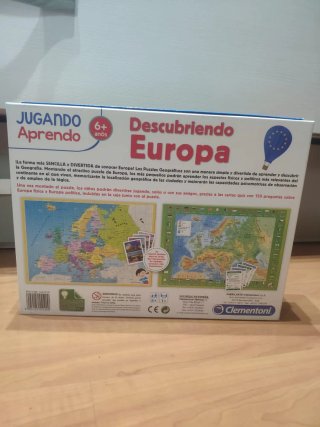 Puzzle Clementoni Descubriendo Europa 6+ años