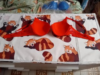 Reggiseno rosso tg6 italiana + estensore