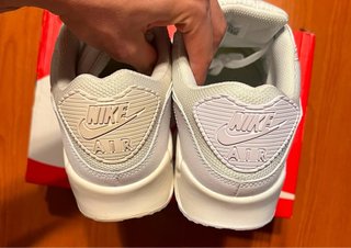 Nike Air Max 90 Blancas con tara