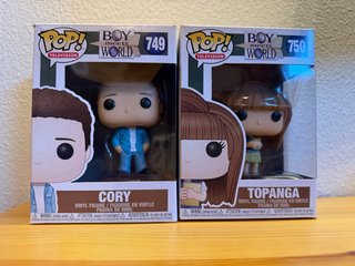 Funko Pop Cory y Topanga Yo y el mundo