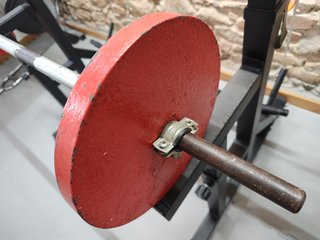 Barra y 2 discos 22kg