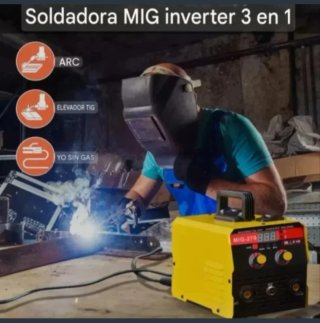 Máquina Soldar Inverter Multifunción MIG-270
