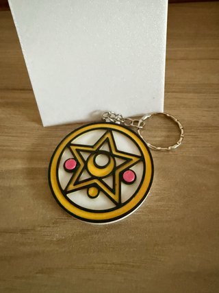 Llavero Sailor Moon Estrella y Luna