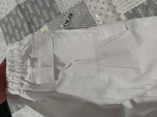 Pantalón de trabajo Velilla blanco Talla M