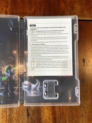 Custodia vuota Luigi's Mansion 3 switch no gioco