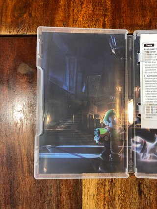 Custodia vuota Luigi's Mansion 3 switch no gioco