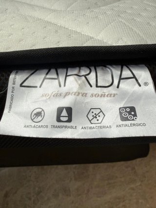 Puf cama plegable Zardá 90x190