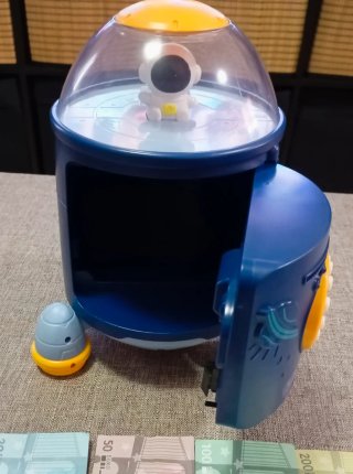 Hucha Cohete Astronauta Electrónica