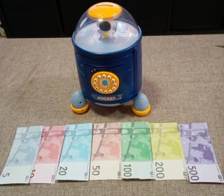 Hucha Cohete Astronauta Electrónica