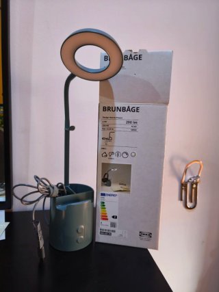 Lámpara Escritorio LED USB Ikea Brunbåge