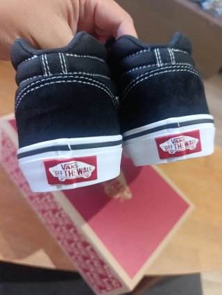 Zapatillas Vans velcro negras