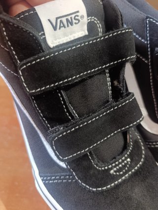 Zapatillas Vans velcro negras