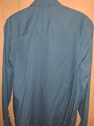 Camisa Kiabi talla M – Verde azulado – 5 €