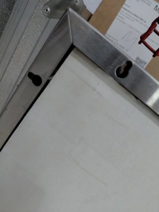Espejo Inox con Marco Decorado