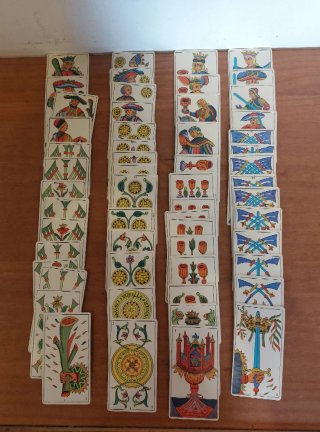 Antiguo Tarot Español - Fournier - 1975C.