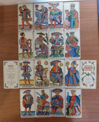 Antiguo Tarot Español - Fournier - 1975C.