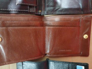 Lotes de 3 Carteras de Piel