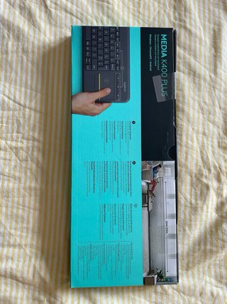 Teclado Logitech K400 Plus Táctil Inalámbrico