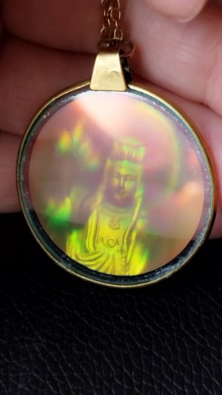 Colgante Vintage Holograma