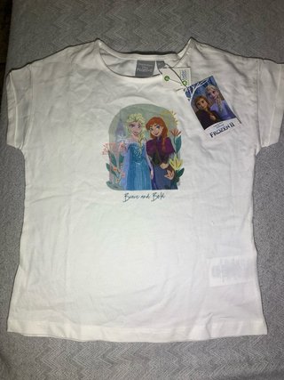 Camiseta Niña Frozen II Talla 6/7 Disney