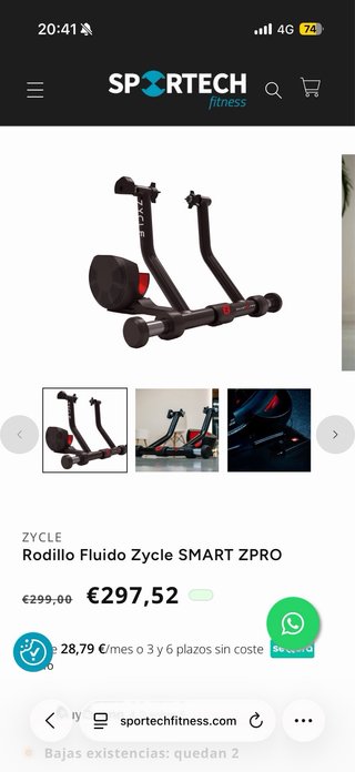 Rodillo Zycle Z Pro