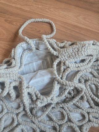 Bolso Alienina Petra Beige Hecho a Mano