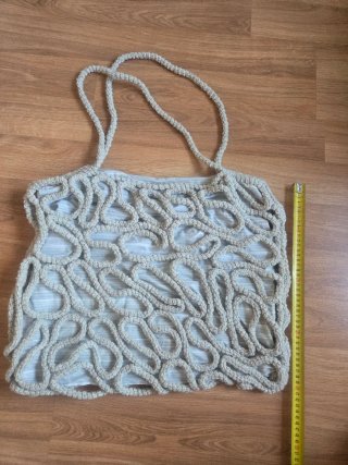 Bolso Alienina Petra Beige Hecho a Mano