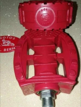 PAR PEDALES NUEVOS BMX NOTARIO ROJOS CLÁSICOS