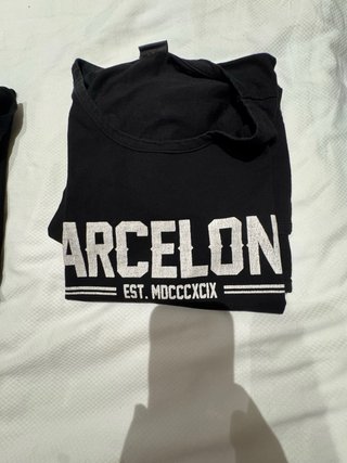 Camiseta Barcelona 88 Negra talla L