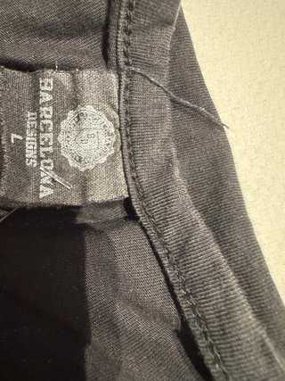 Camiseta Barcelona 88 Negra talla L